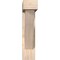 Ekena Millwork Traditional Block Smooth Bracket w/ Offset Brace, Douglas Fir, 5 1/2"W x 24"D x 24"H BKT0604X24X24TRA05SDF - alternate 3